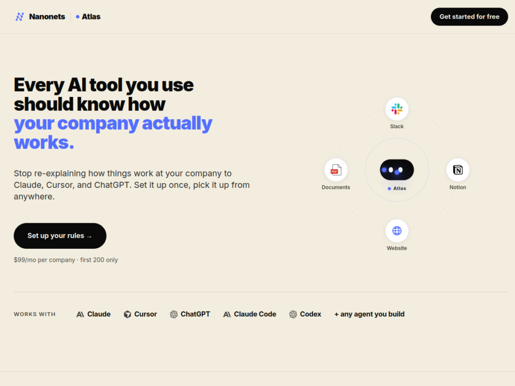 Atlas screenshot
