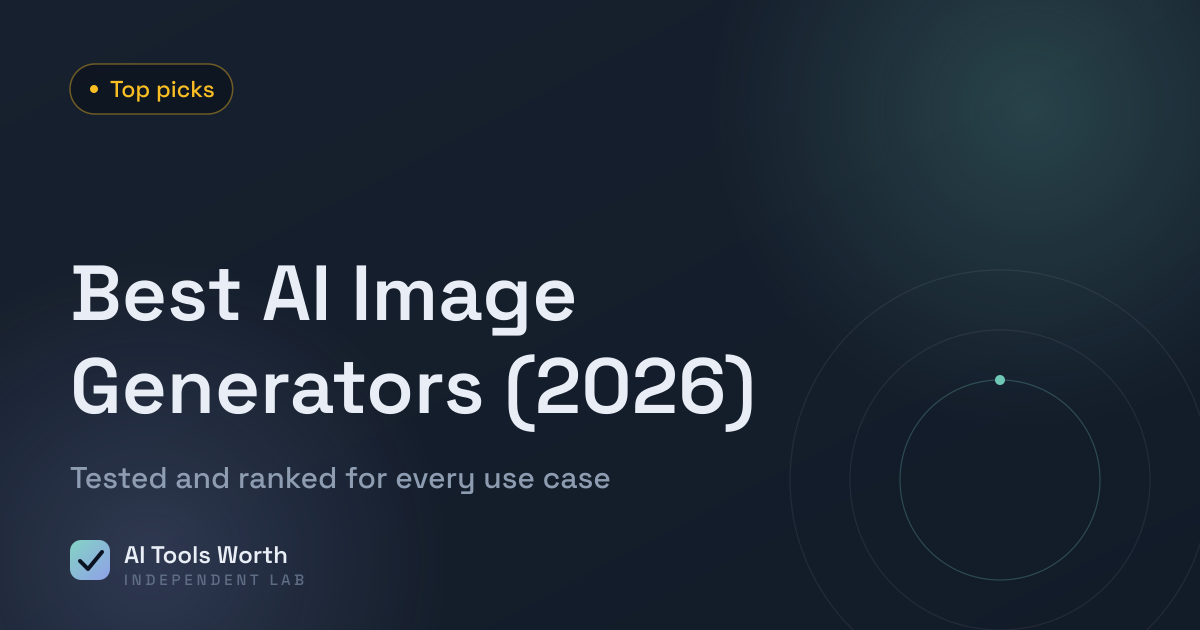 Best AI image generators of 2026 compared and ranked by AI Tools Worth