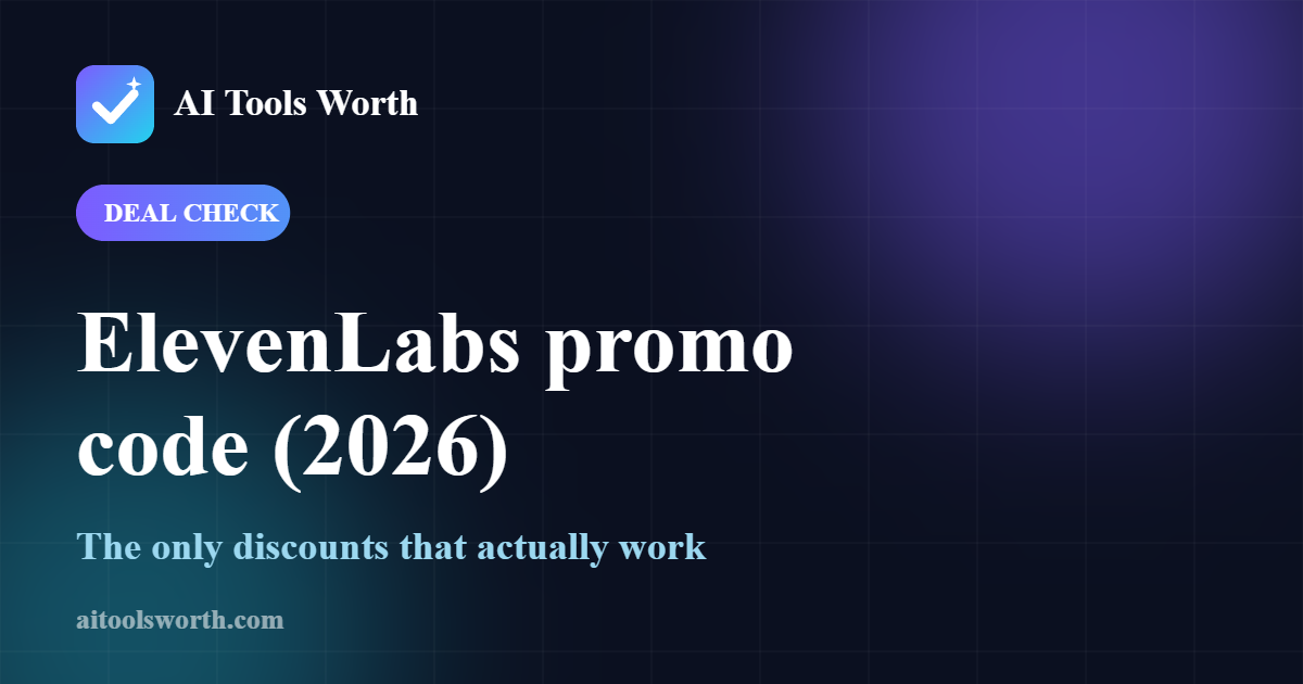 ElevenLabs promo code 2026