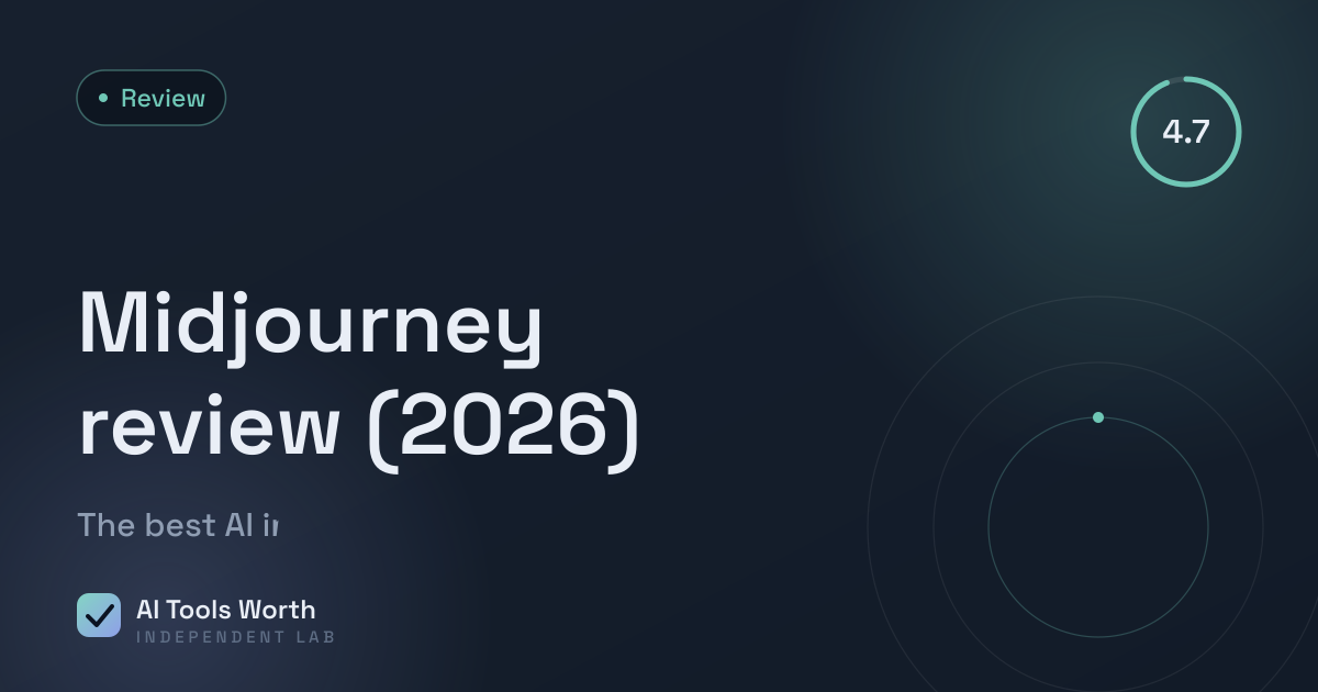 Midjourney AI image generator reviewed and tested by AI Tools Worth